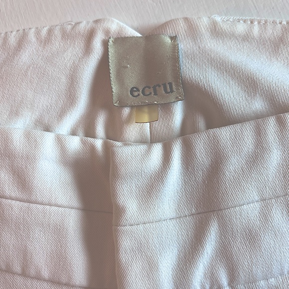 Ecru white slacks - Picture 3 of 6